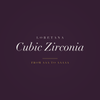 Loretana banner, cubic zirconia guide from AAA to AAAAA