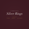 Loretana banner, silver rings guide in 925 sterling silver