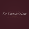 Loretana banner, for Valentine's Day, a silver gift she keeps