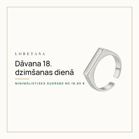 Kādu rotaslietu dāvināt 18. dzimšanas dienā? · Loretana