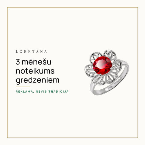 Kas ir 3 mēnešu noteikums gredzeniem? · Loretana