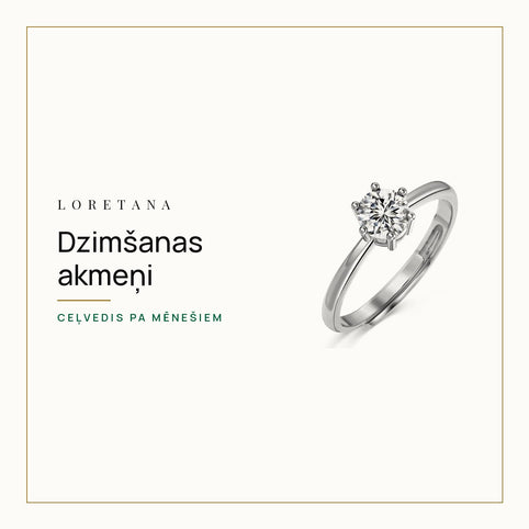 Dzimšanas akmeņi — Ceļvedis pa mēnešiem · Loretana