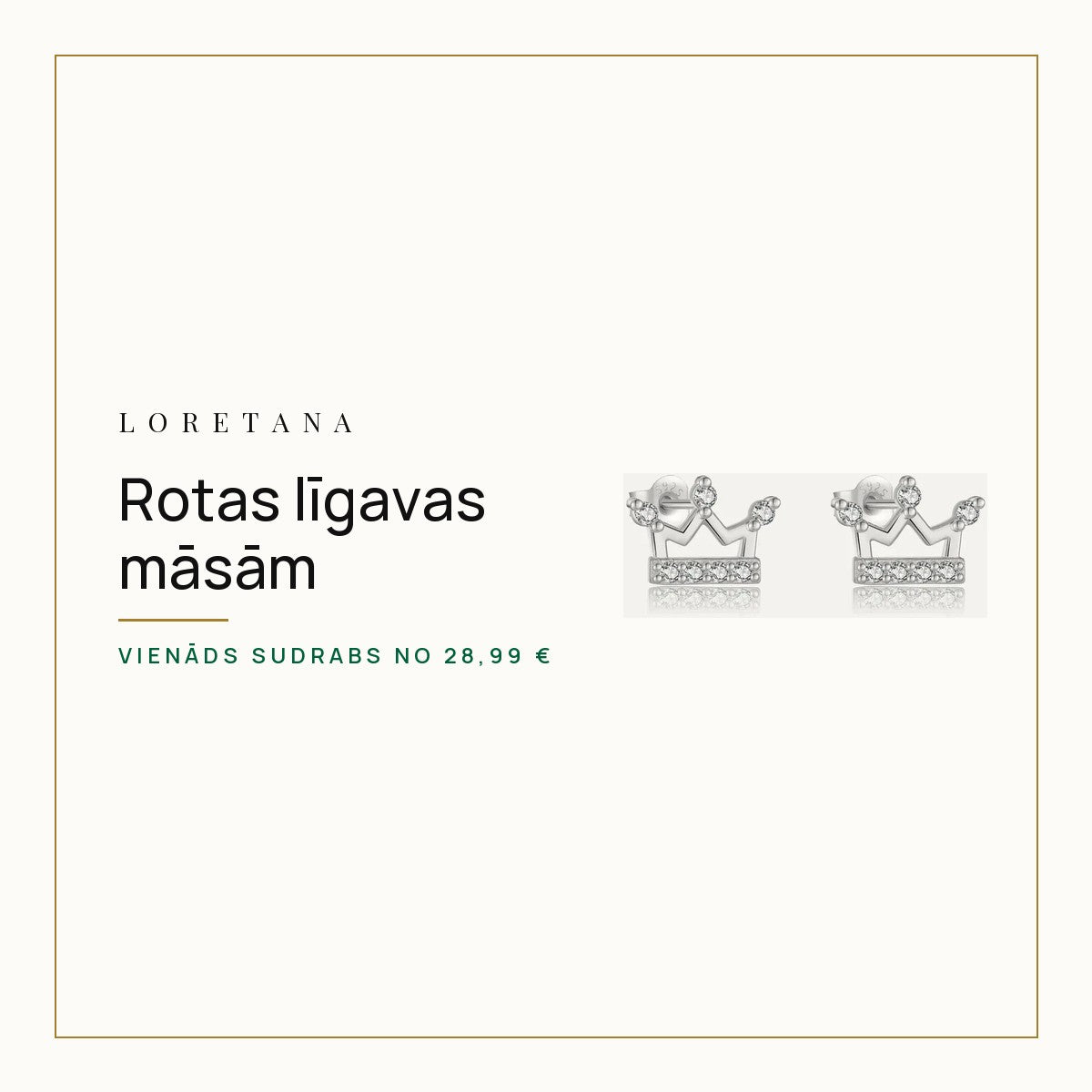 Kādu rotaslietu dāvināt līgavas māsai? · Loretana