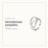 Minimālistisks komplekts — Ikdienas sudrabs · Loretana