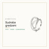 Sudraba gredzeni — Veidi · Izmēri · Kombinēšana · Loretana