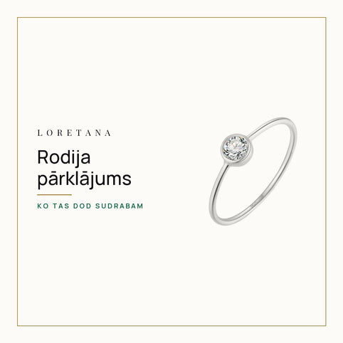 Rodija pārklājums — Ko tas dod sudrabam · Loretana