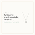 Kur internetā nopirkt gravētu sudraba kaklarotu Latvijā? · Loretana